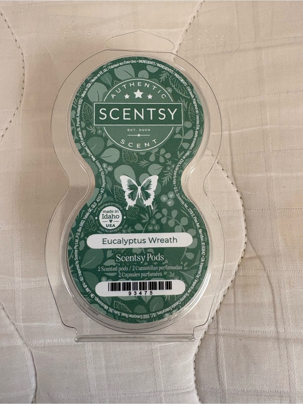 Scentsy Eucalyptus Wreath Pods - Green